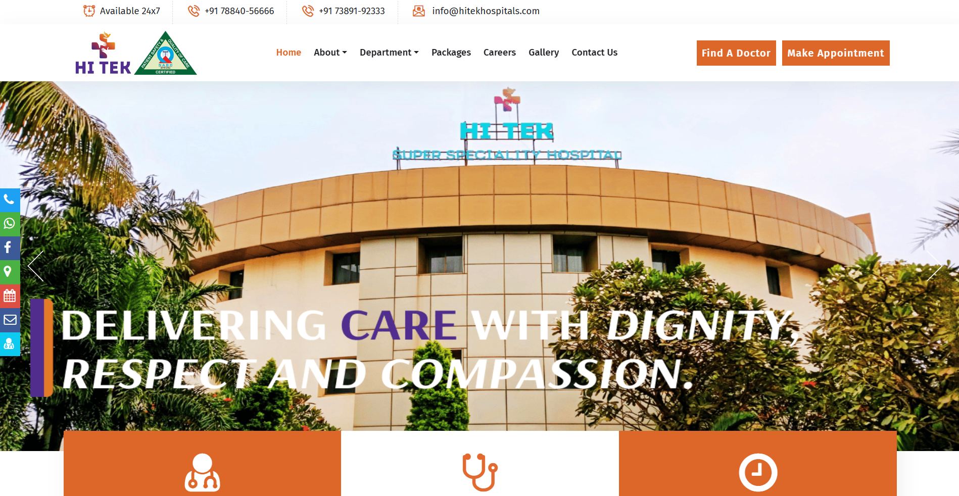 Website - Hi Tek Hospital